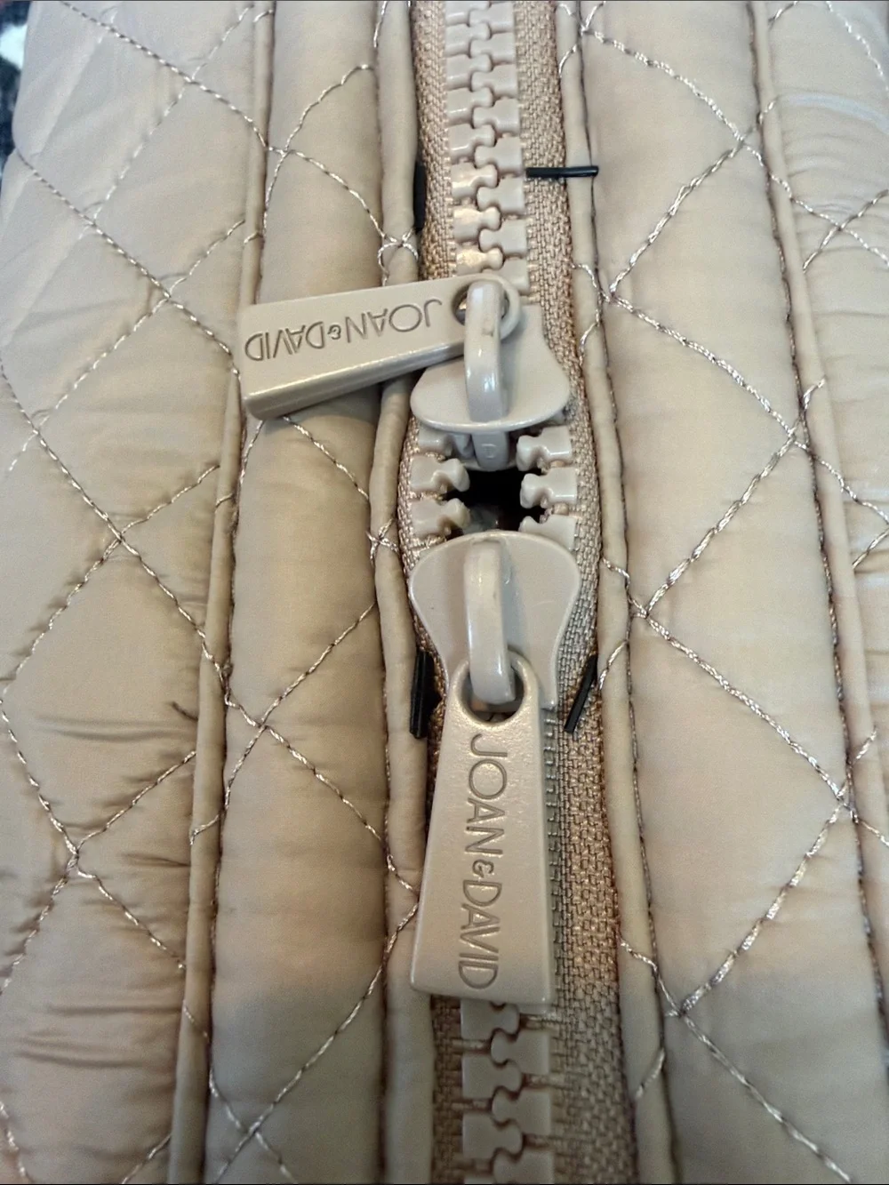 Quilted Bag to organize toiletries, makeup, hot tools and any travel essentials